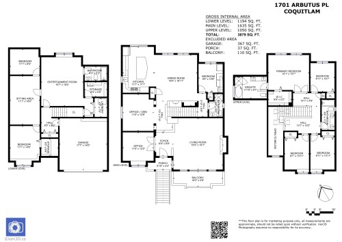 1701 Arbutus Place, Coquitlam, BC 