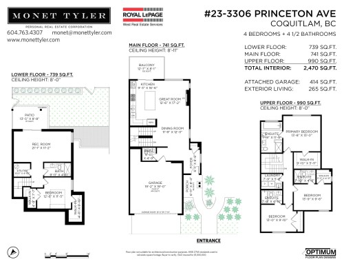 23-3306 Princeton Avenue, Coquitlam, BC 