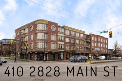 410-2828 Main Street  Vancouver, BC V5T 3G2