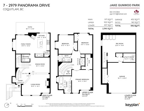 7-2979 Panorama Drive, Coquitlam, BC 