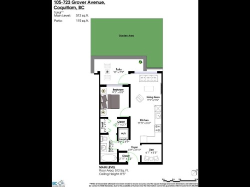 105-723 Grover Avenue, Coquitlam, BC 