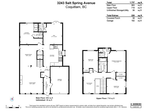 3243 Salt Spring Avenue, Coquitlam, BC 