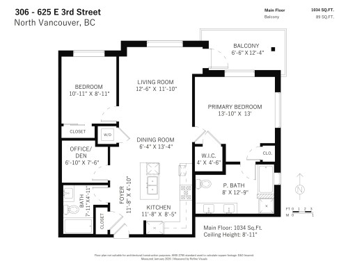 306-625 3Rd Street E, North Vancouver, BC 