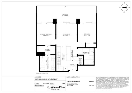 2207-1888 Gilmore Avenue, Burnaby, BC 