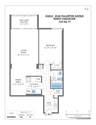 1812-2016 Fullerton Avenue, North Vancouver, BC 