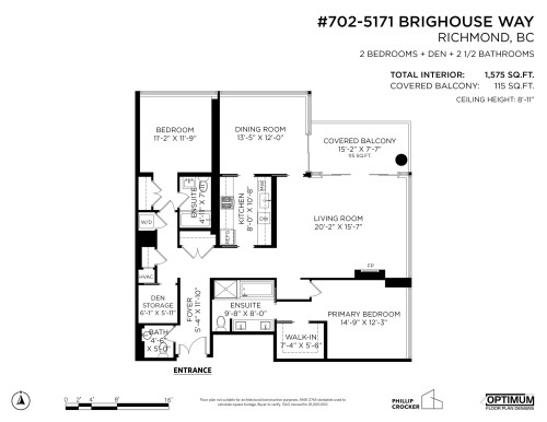 702-5171 Brighouse Way, Richmond, BC 