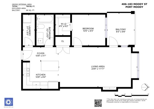 406-83 Moody Street, Port Moody, BC 