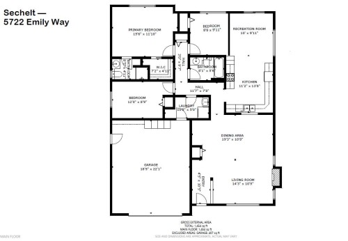 5722 Emily Way, Sechelt, BC 