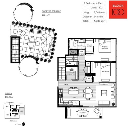 1802-111 1St Avenue E, Vancouver, BC 