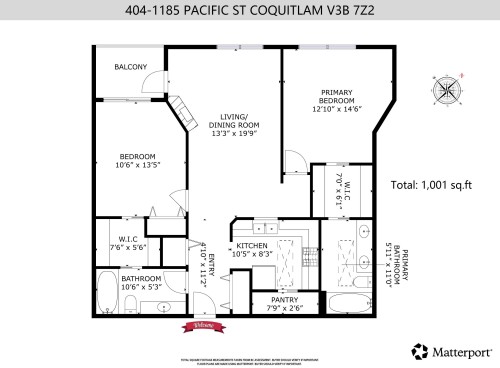404-1185 Pacific Street  Coquitlam, BC V3B 7Z2