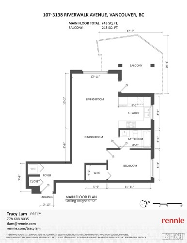 107-3138 Riverwalk Avenue, Vancouver, BC 