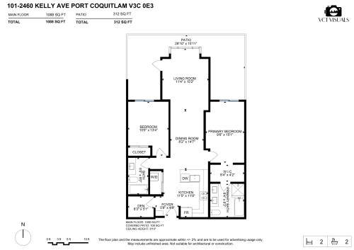 101-2460 Kelly Avenue, Port Coquitlam, BC 