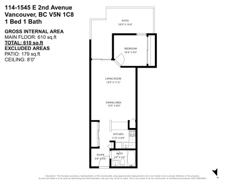 114-1545 E 2Nd Avenue, Vancouver, BC 