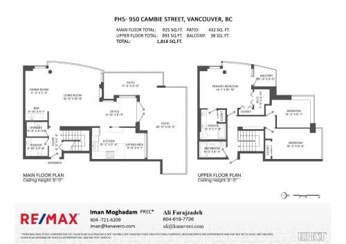 Ph5-950 Cambie Street, Vancouver, BC 