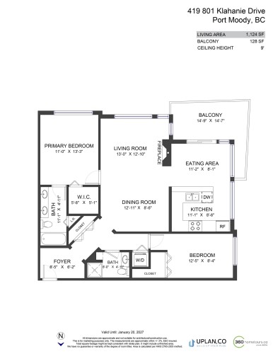 419-801 Klahanie Drive, Port Moody, BC 