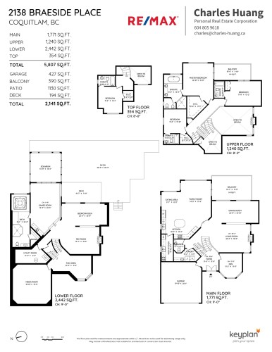 2138 Braeside Place, Coquitlam, BC 