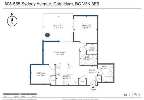 608-555 Sydney Avenue, Coquitlam, BC 