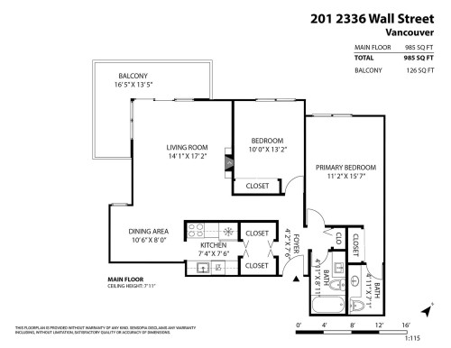 201-2336 Wall Street, Vancouver, BC 