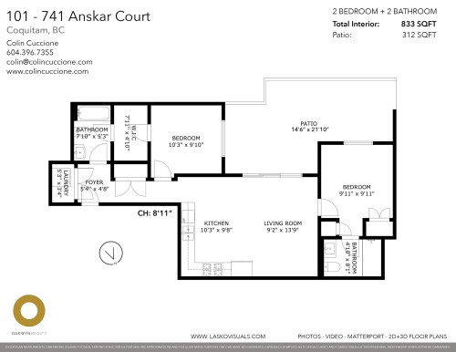 101-741 Anskar Court, Coquitlam, BC 