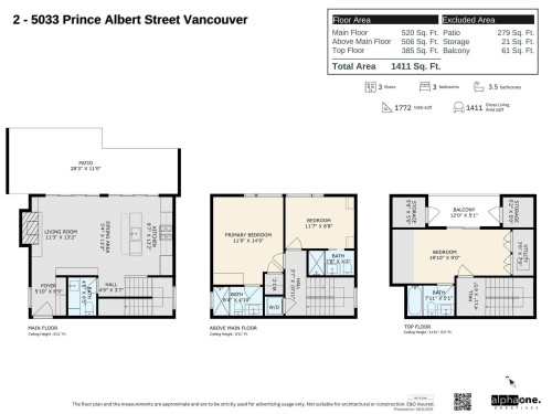 2-5033 Prince Albert Street, Vancouver, BC 