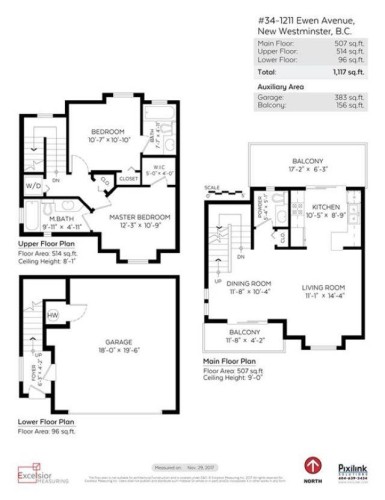 34-1211 Ewen Avenue, New Westminster, BC 