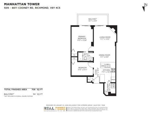 509-6611 Cooney Road, Richmond, BC 