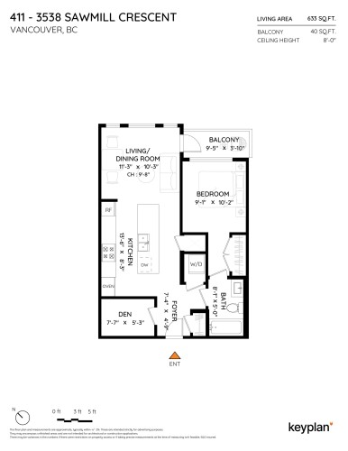 411-3538 Sawmill Crescent, Vancouver, BC 