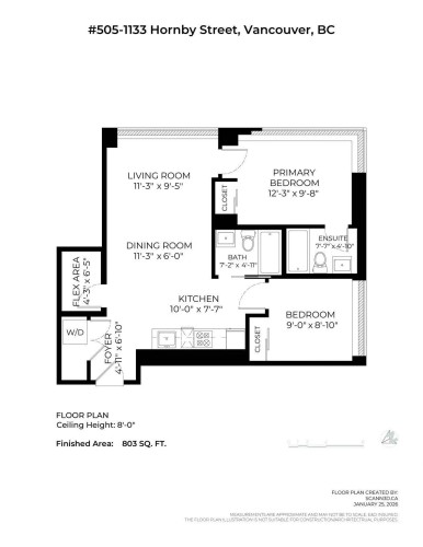 505-1133 Hornby Street, Vancouver, BC 