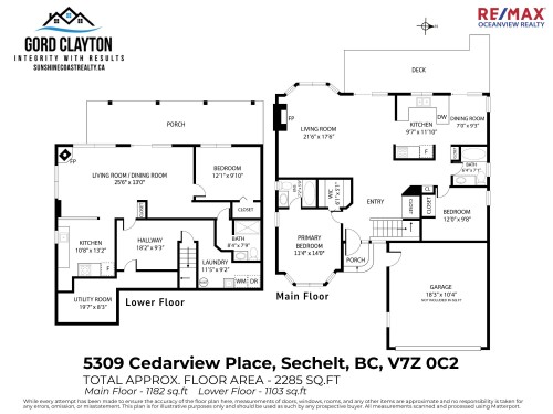 5309 Cedarview Place, Sechelt, BC 