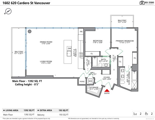 1602-620 Cardero Street, Vancouver, BC 