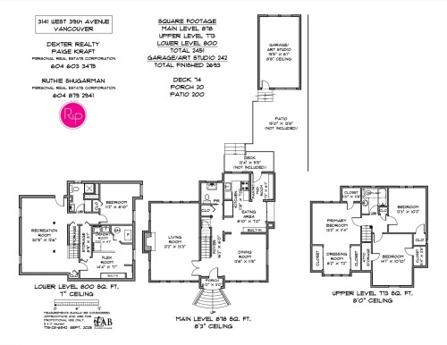 3141 39Th Avenue W, Vancouver, BC 