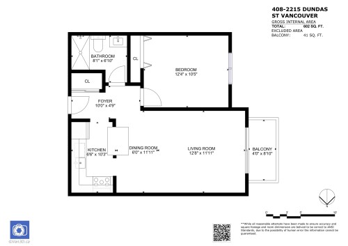 408-2215 Dundas Street, Vancouver, BC 