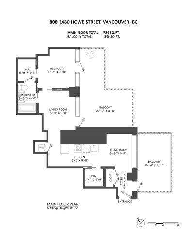 808-1480 Howe Street, Vancouver, BC 