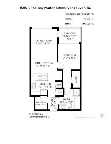 210-2468 Bayswater Street, Vancouver, BC 