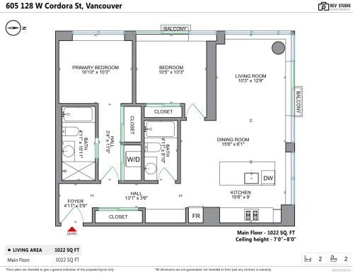 605-128 Cordova Street W, Vancouver, BC 