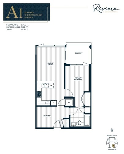 2504-4988 Bennett Street, Burnaby, BC 