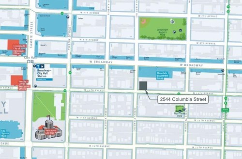 2544 Columbia Street, Vancouver, BC 