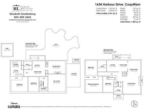 1634 Harbour Drive, Coquitlam, BC 