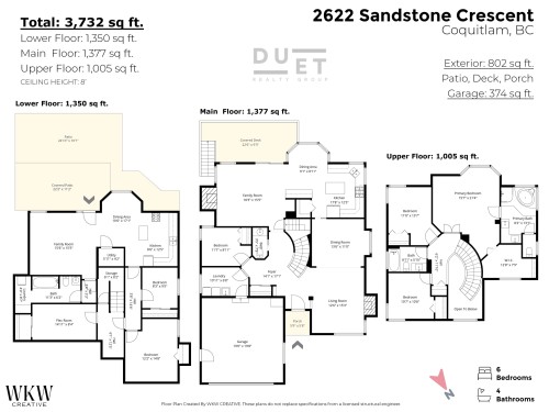 2622 Sandstone Crescent, Coquitlam, BC 
