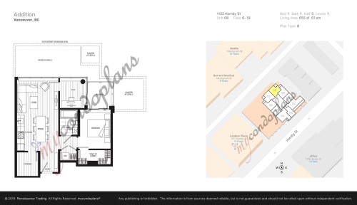 1608-1133 Hornby Street, Vancouver, BC 