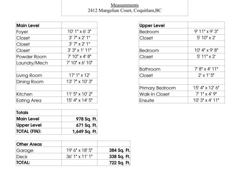 2412 Magellan Court, Coquitlam, BC 