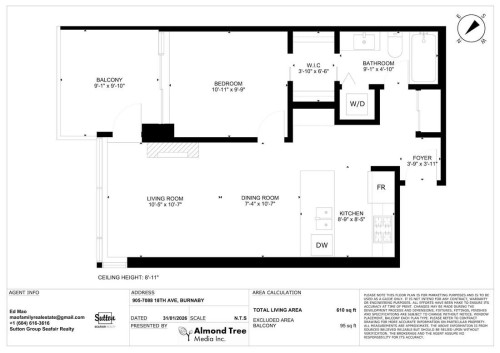 905-7088 18Th Avenue, Burnaby, BC 