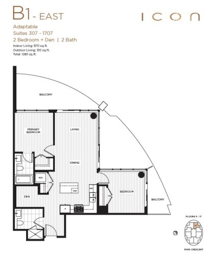 1707-7728 Park Crescent, Burnaby, BC 