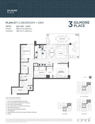 2507-4168 Lougheed Highway, Burnaby, BC 