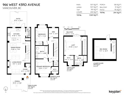 966 43Rd Avenue W, Vancouver, BC 