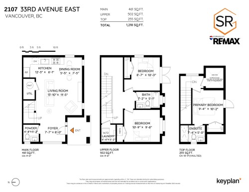 2107 33Rd Avenue E, Vancouver, BC 