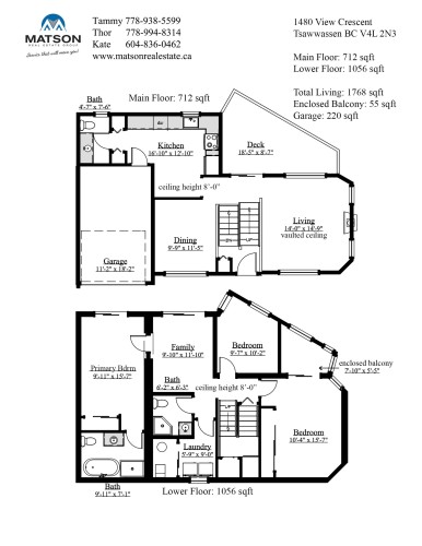 1480 View Crescent, Delta, BC 