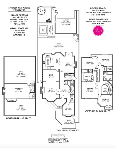 3171 42Nd Avenue W, Vancouver, BC 