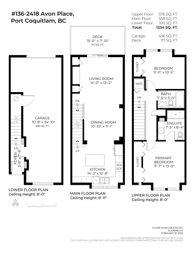 136-2418 Avon Place, Port Coquitlam, BC 