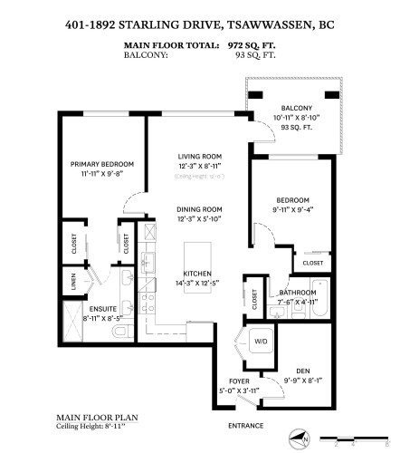 401-1892 Starling Drive, Tsawwassen, BC 